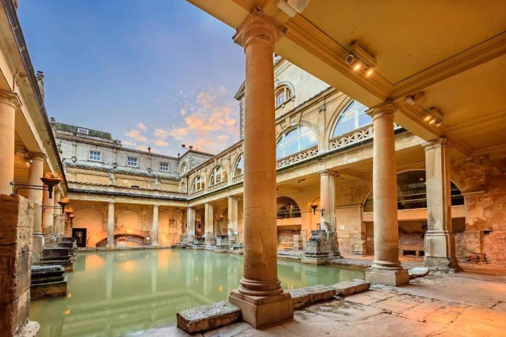 Stunning & Central Milsom Street Apartment Bath Exterior foto